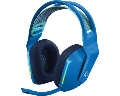 Игровая гарнитура LOGITECH G733 LIGHTSPEED Wireless RGB Gaming Headset - BLUE - 2.4GHZ - EMEA