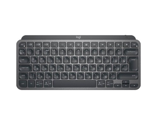 Клавиатура беспроводная Logitech MX Keys Mini - Graphite, оригинальная заводская РУС гравировка [920-010501]