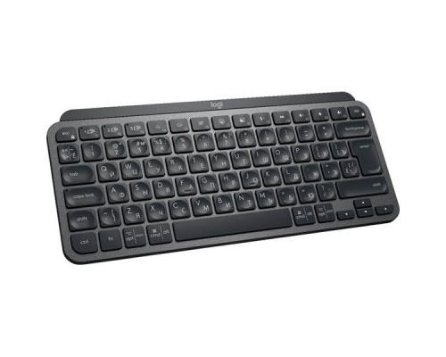 Клавиатура беспроводная Logitech MX Keys Mini - Graphite, оригинальная заводская РУС гравировка [920-010501]