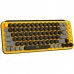 Клавиатура LOGITECH POP Keys Wireless Mechanical Keyboard With Emoji Keys - BLAST_YELLOW - RUS - BT - INTNL - BOLT