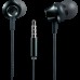 Гарнитура CANYON SEP-3 Stereo earphones with microphone, metallic shell, cable length 1.2m, Dark Gray, 22*12.6mm, 0.012kg