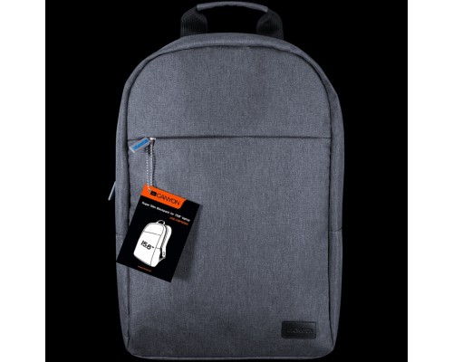 Рюкзак для ноутбука CANYON BP-4 Backpack for 15.6'' laptop, material 300D polyeste, Blue, 450*285*85mm,0.5kg,capacity 12L