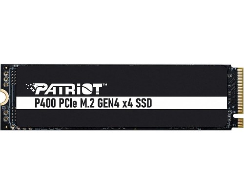 Жесткий диск SSD PATRIOT P400 1Тб M.2 PCIe Gen4 NVMe 3D NAND Скорость записи 4800 Мб/сек. Скорость чтения 5000 Мб/сек. 3.58mm TBW 800 Тб P400P1TBM28H