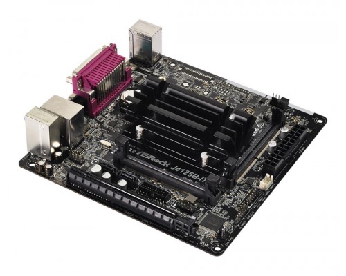 Материнская плата CELERON J4125 MITX J4125B-ITX ASROCK