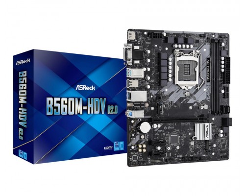 Материнская плата B560 S1200 MATX B560M-HDV R2.0 ASROCK