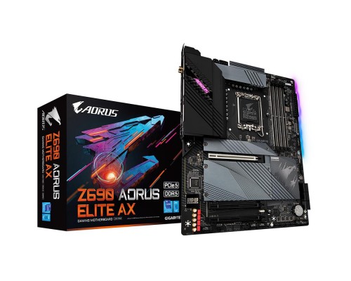 Материнская плата Z690 S1700 ATX Z690 AORUS ELITE AX GIGABYTE