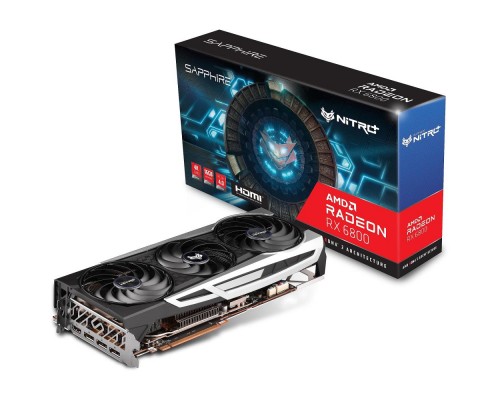 Видеокарта PCIE16 RX6800 16GB GDDR6 NITRO+ 11305-01-20G SAPPHIRE