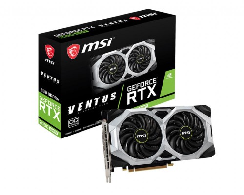 Видеокарта PCIE16 RTX2060 SUPER 8GB 2060 SUP VENT OC RU BULK MSI