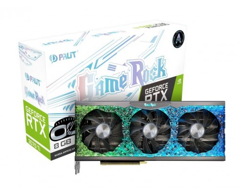 Видеокарта PCIE16 RTX3070TI 8GB RTX3070TI GAMEROCK OC 8G PALIT