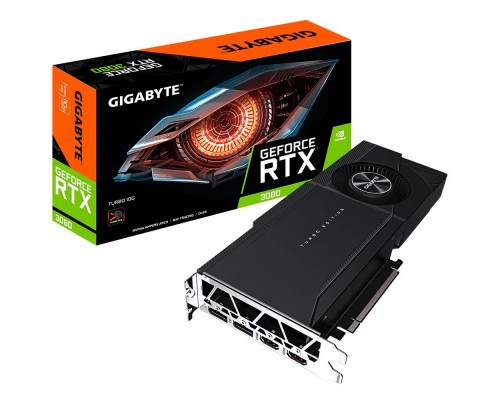 Видеокарта PCIE16 RTX3080 10GB LHR N3080TURBO-10GD 2.0 GIGABYTE