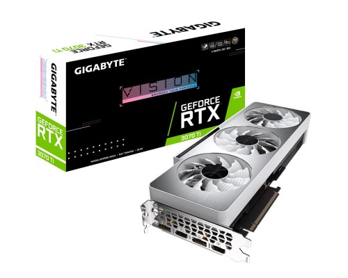 Видеокарта PCIE16 RTX3070TI 8GB GV-N307TVISION OC-8GD GIGABYTE