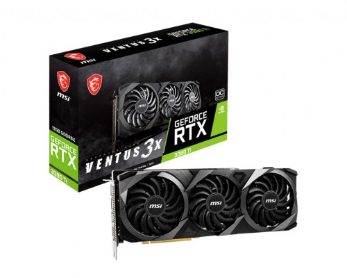 Видеокарта PCIE16 RTX3080TI 12GB 3080TI VENTUS 3X 12G OC RU MSI