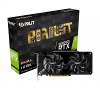 Видеокарта PCIE16 RTX2060 12GB GDDR6 RTX2060 DUAL 12G PALIT                                                                                                                                                                                               