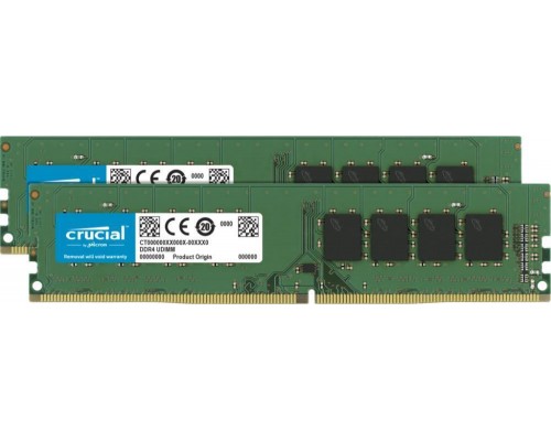 Модуль памяти DIMM 16GB PC21300 DDR4 KIT2 CT2K8G4DFRA266 CRUCIAL