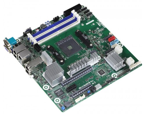 Серверная материнская плата AMD X570 SAM4 MATX X570D4U-2L2T ASROCK