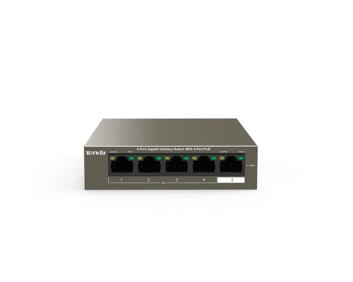 Коммутатор 5PORT 1000M 4POE TEG1105P-4-63W TENDA