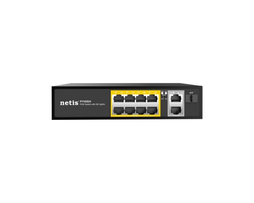 Коммутатор 10PORT 10/100M 8POE+2XGE+SFP P110GH NETIS