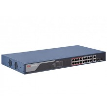 Коммутатор 16PORT 10/100M POE DS-3E1318P-EI HIKVISION                                                                                                                                                                                                     