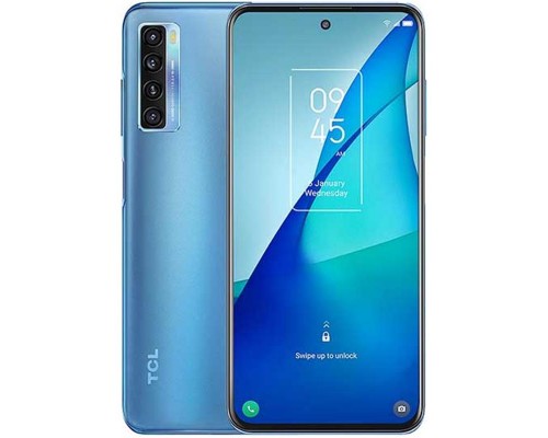 Смартфон TCL TCL 20L 128 Гб RAM 4Гб синий Наличие 3G LTE OS Android 11.0/Screen 6.67