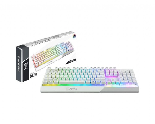 Клавиатура GAMING RUS VIGOR GK30 WHITE MSI