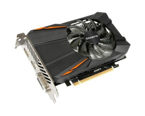 Видеокарта GIGABYTE GTX1050Ti D5 4GB//GTX1050Ti, DVI, HDMI, DP, 4G,D5