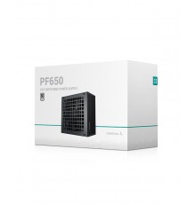 Блок питания Deepcool PF650 80+ (ATX 2.4 650W, PWM 120mm fan, 80 PLUS, Active PFC) RET                                                                                                                                                                    