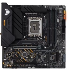 Материнская плата ASUS TUF GAMING B660M-PLUS WIFI D4, LGA1700, B660, 4*DDR4, DP+HDMI, CrossFireX, SATA3 + RAID, Audio, Gb LAN, USB 3.2*6, USB 2.0*6, COM*1 header (w/o cable), mATX ; 90MB1930-M0EAY0                                                     