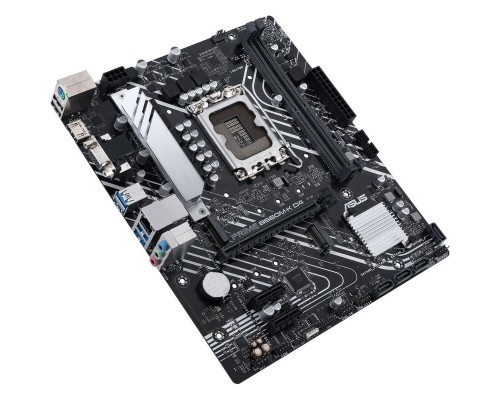 Материнская плата ASUS PRIME B660M-K D4, LGA1700, B660, 2*DDR4, D-Sub + HDMI, SATA3 + RAID, Audio, Gb LAN, USB 3.2*6, USB 2.0*6, COM*1 header (w/o cable), mATX; 90MB1950-M0EAY0