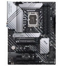 Материнская плата ASUS PRIME Z690-P D4, LGA1700, Z690, 4*DDR4, HDMI+DP, CrossFireX, SATA3 + RAID, Audio, Gb LAN, USB 3.2*8, USB 2.0*6, COM*1 header (w/o cable), ATX ;90MB18P0-M0EAY0                                                                     