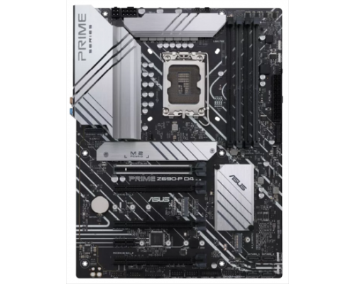 Материнская плата ASUS PRIME Z690-P D4, LGA1700, Z690, 4*DDR4, HDMI+DP, CrossFireX, SATA3 + RAID, Audio, Gb LAN, USB 3.2*8, USB 2.0*6, COM*1 header (w/o cable), ATX ;90MB18P0-M0EAY0