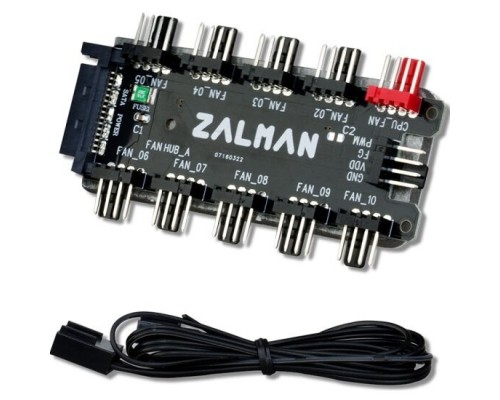 Контроллер вращения вентиляторов на 10 портов Zalman PWM Controller 10Port