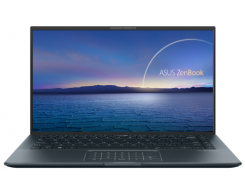 Ноутбук ASUS Zenbook 14 UX435EAL-KC114R Intel Core i7-1165G7/16Gb LPDDR4X/1TB M.2 SSD/14,0 FHD IPS 400nits/NumPad/WiFi6/BT/Cam/Windows 10 Pro/Backlit Kb/980gr/Pine_grey/Mg_body/Sleeve+USB-RJ45 gigabit adapt