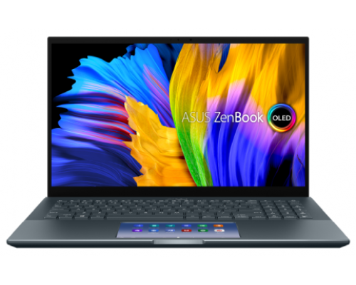 Ноутбук ASUS Zenbook Pro 15 OLED UX535LI-H2348R Core i7-10870H/16Gb/1Tb  SSD M2 /GTX 1650Ti 4Gb/15.6 OLED 4K UHD (3840 x 2160)/WiFi6/BT/ScreenPad 2.0/Windows 10 Pro/1.8Kg/Pine Grey/Sleeve