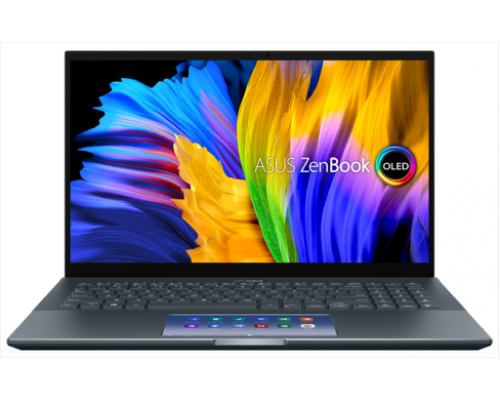 Ноутбук ASUS Zenbook 15 UX535LI-H2347T Core i5-10300H/16Gb/1Tb /GTX 1650Ti 4Gb/15.6 OLED 4K UHD (3840 x 2160) Touch/WiFi6/BT/HD IR/Windows 10 Home/1.8Kg/Pine Grey/Sleeve