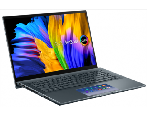 Ноутбук ASUS Zenbook 15 UX535LI-H2347T Core i5-10300H/16Gb/1Tb /GTX 1650Ti 4Gb/15.6 OLED 4K UHD (3840 x 2160) Touch/WiFi6/BT/HD IR/Windows 10 Home/1.8Kg/Pine Grey/Sleeve