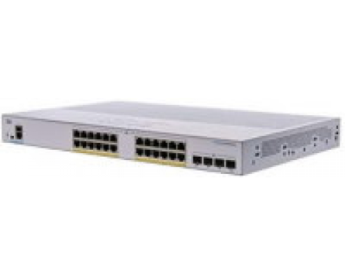 Управляемый коммутатор CBS350 Managed 24-port GE, Full PoE, 4x10G SFP+