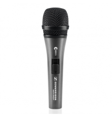 Динамический вокальный микрофон Sennheiser e 835-S,  кардиоида, бесшумный выключатель ON/OFF,  40 - 16000 Гц                                                                                                                                              