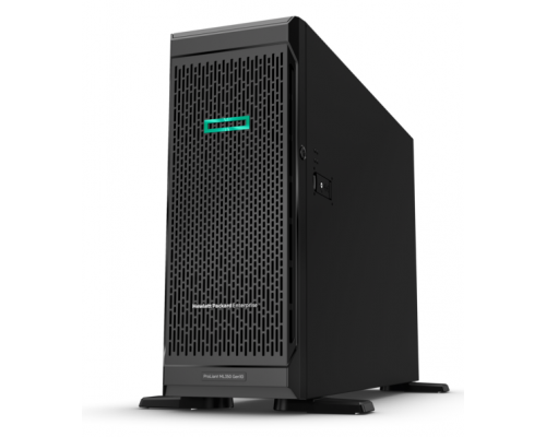 Сервер ProLiant ML350 Gen10 Gold 5222 Tower(4U)/2xXeon4C 3.8GHz(16,5MB)/2x16GbR1D_2933/P408i-aFBWC(2Gb/RAID 0/1/10/5/50/6/60)/noHDD(8/24up)SFF/noDVD/iLOstd/6Fans/4x1GbEth/2x800W