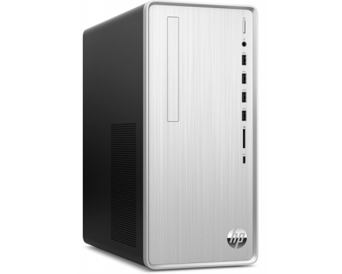 Компьютер HP Pavilion TP01-2074ur MT, Ryzen 5-5600G, 8GB (1x8GB) 3200 DDR4, SSD 256Gb, NVIDIA GeForce RTX 3060 12GB, noDVD, no kbd & no mouse, Natural Silver, Win11, 1Y Wty