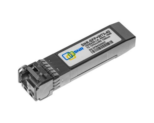 Трансивер SNR Модуль SFP+ WDM, дальность до 40км (16dB), 1270нм