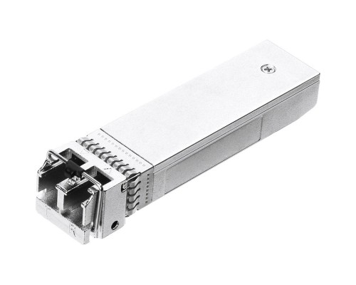 Трансивер TP-Link SFP+ модуль 10 Гбит/с, разъём LC, 50/125 мкм или 62,5/125 мкм многомод, длина волны 850 нм, дальность до 300 м.