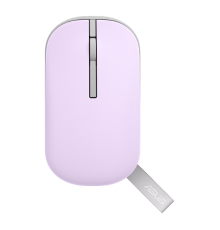 Беспроводная мышь ASUS Marshmallow Mouse MD100/PUR/Пурпурный //BT+2.4GHZ .Optical.800dpi/1000dpi/1600dpi.56gr/AA*1                                                                                                                                        