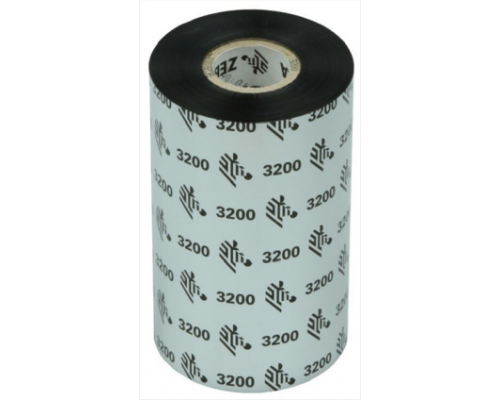 Риббон Zebra Wax/Resin Ribbon, 110mmx300m (4.33inx984ft), 3200; High Performance, 25mm (1in) core