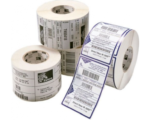 Этикетки Zebra Label, Polyester, 102x51mm; Thermal Transfer, Z-Ultimate 3000T White, Permanent Adhesive, 76mm Core, 2740 LPR
