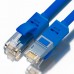 Патчкорд GCR  прямой 35.0m UTP кат.5e, синий, позолоченные контакты, 24 AWG, литой, ethernet high speed 1 Гбит/с, RJ45, T568B, GCR-50947