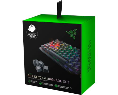 Набор клавиш Razer PBT Keycap Upgrade Set - Mercury White