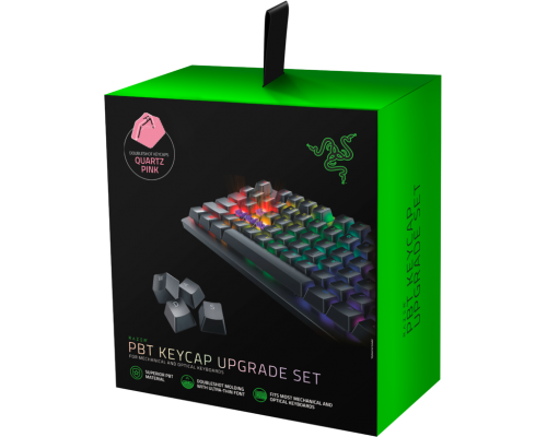 Набор клавиш Razer PBT Keycap Upgrade Set - Quartz Pink