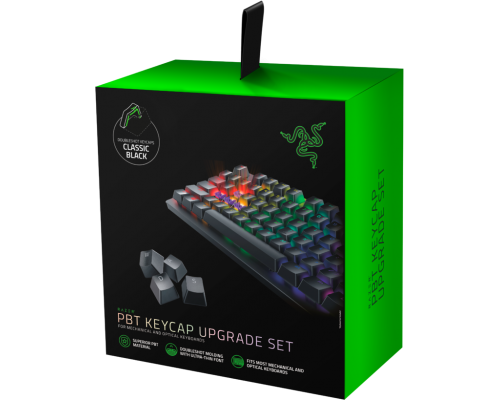 Набор клавиш Razer PBT Keycap Upgrade Set - Classic Black