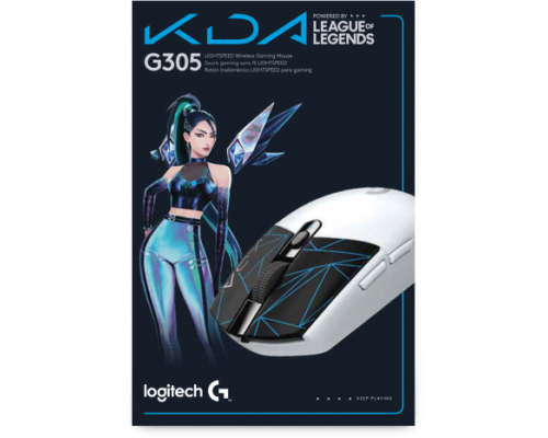 Мышь Logitech Mouse G305 Lightspeed  Wireless Gaming  LOL-KDA