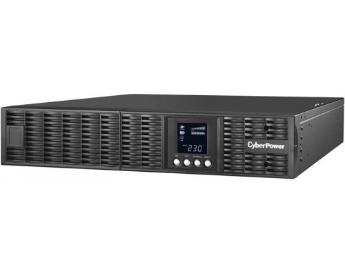 Источник бесперебойного питания UPS CyberPower OLS2.2KERT2U Online 2200VA/2200W USB/RS-232/SNMP Slot/EPO (8 IEC С13);(1) C19, 6*cables C13-C14, 1.8m, rack mount kits included